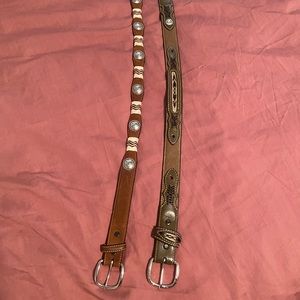 Genuine Western Leather Belts